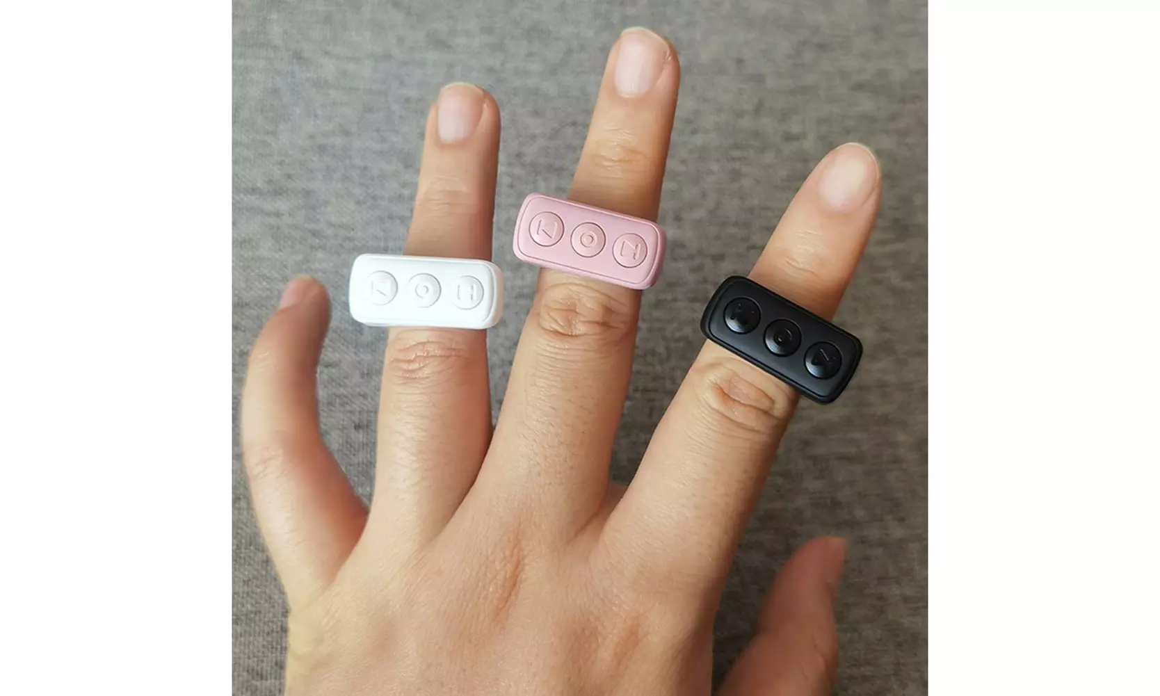 Bluetooth Page Turner & TikTok Scrolling Ring for Phones/Tablets