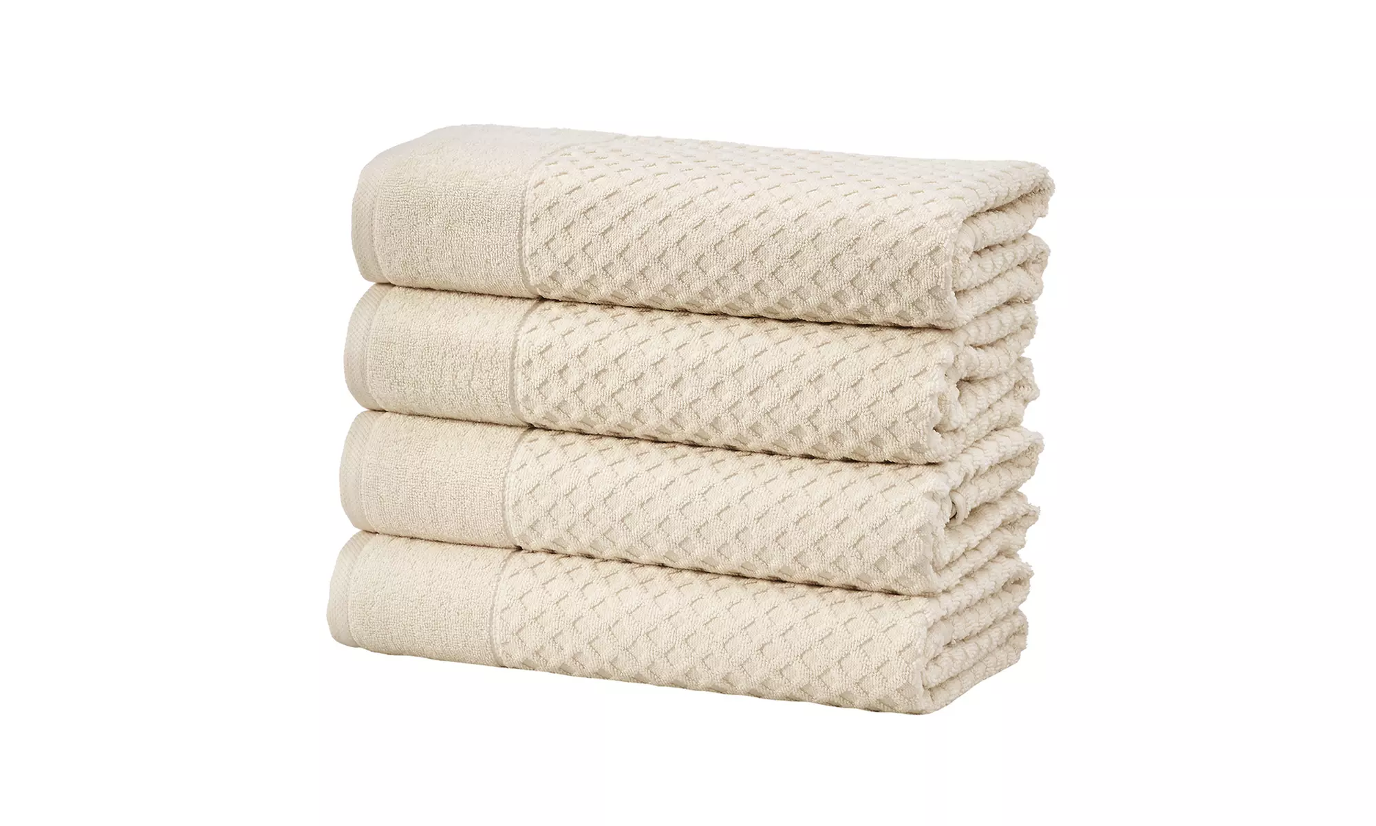 Ultra-Soft 100% Cotton Diamond Waffle Bath Towels
