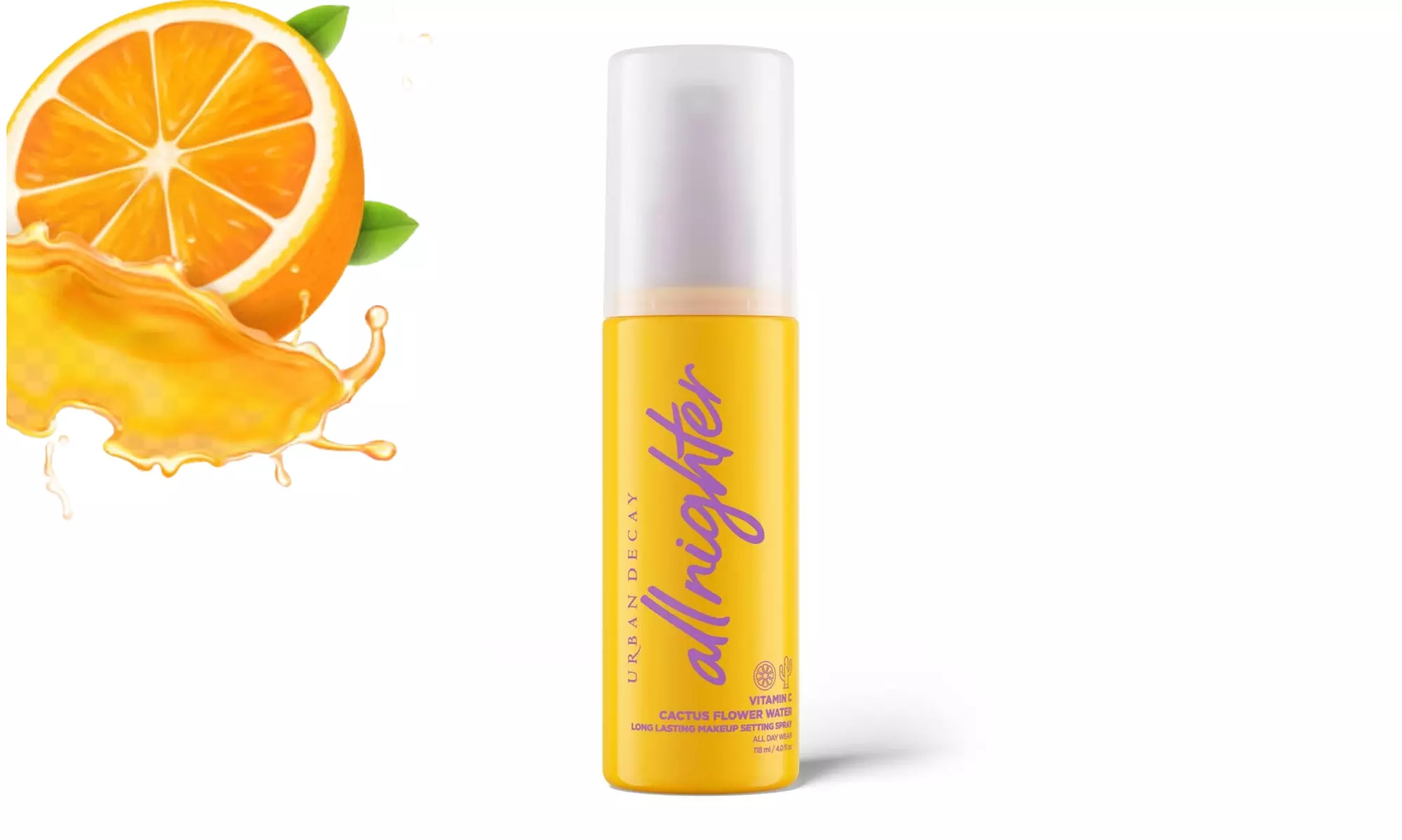 Urban Decay All Nighter Setting Spray W/ Vitamin C & Cactus Flower Water