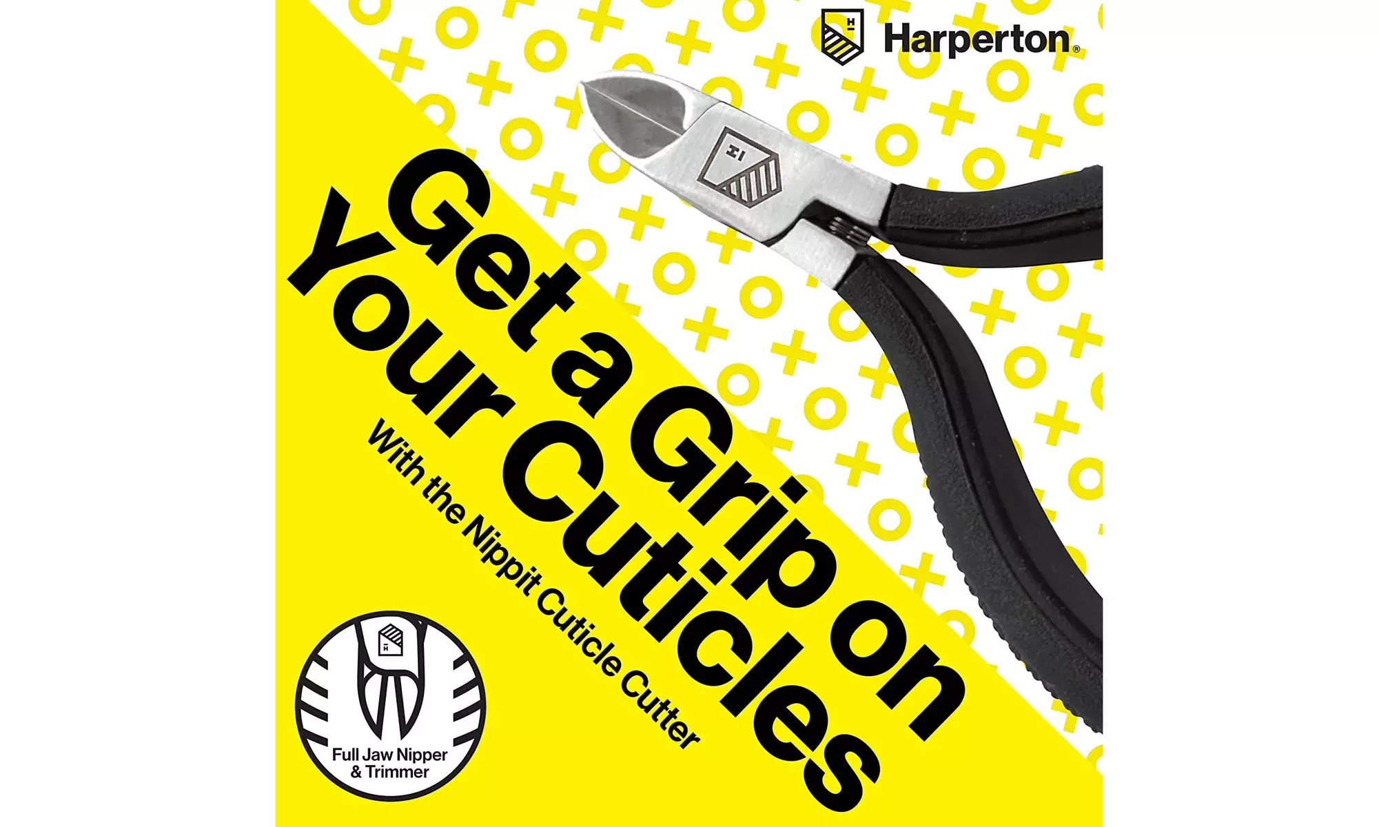 Harperton Cuticle Trimmer - Full Jaw Nipper - Primary Image