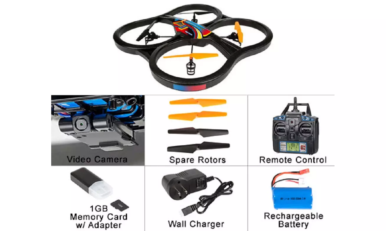 Panther UFO Video Camera 4.5CH 2.4GHz RC Spy Drone - Second Medium