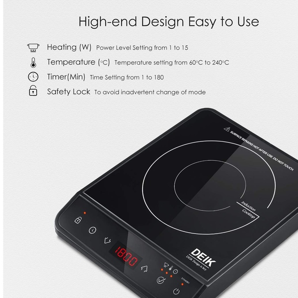 deik induction cooktop