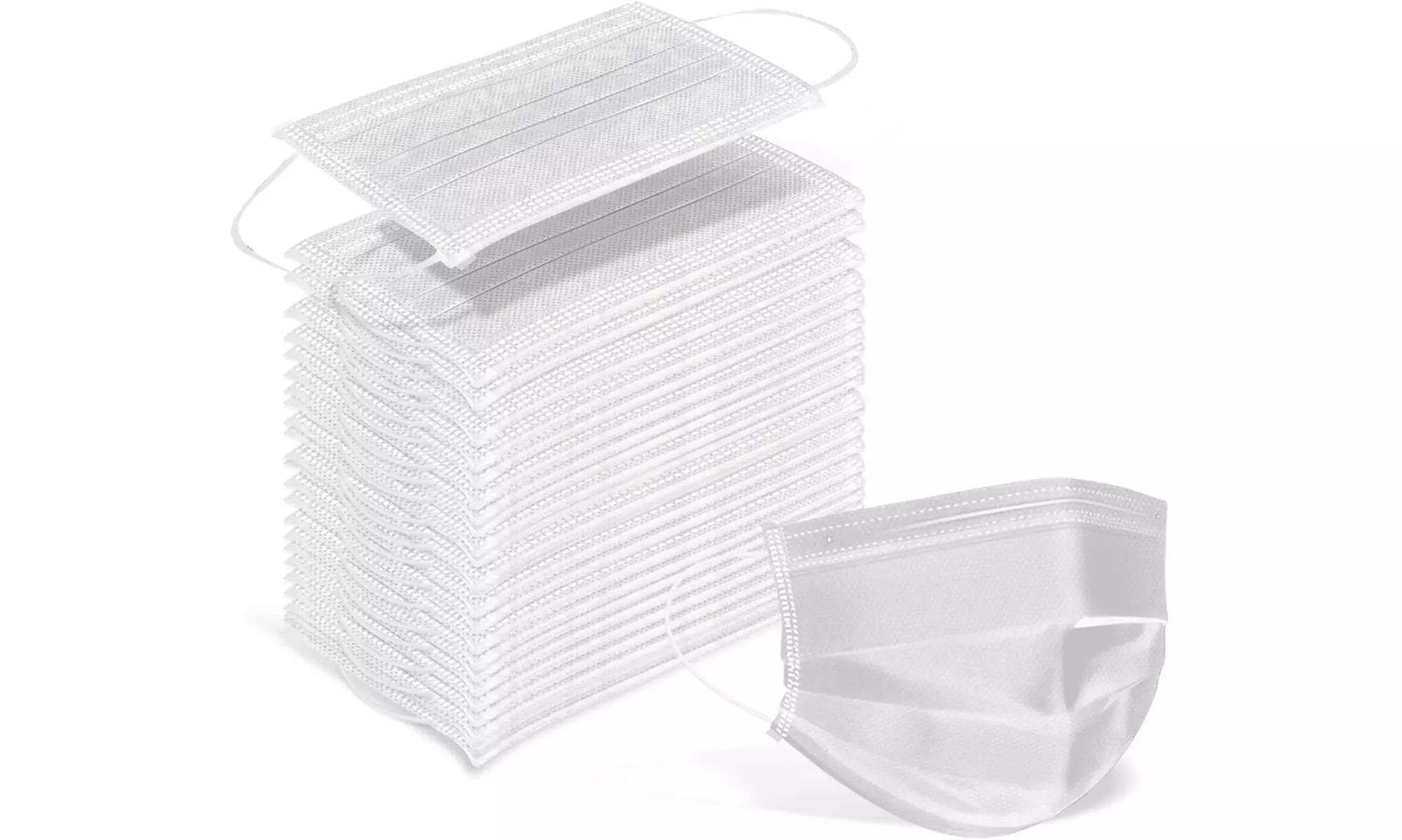 Colorful 3 Ply Disposable Face Masks Individually Wrapped ( 50-250 Masks )