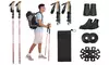 LakeForest Pack of Two Aluminum Adjustable Trekking Poles
