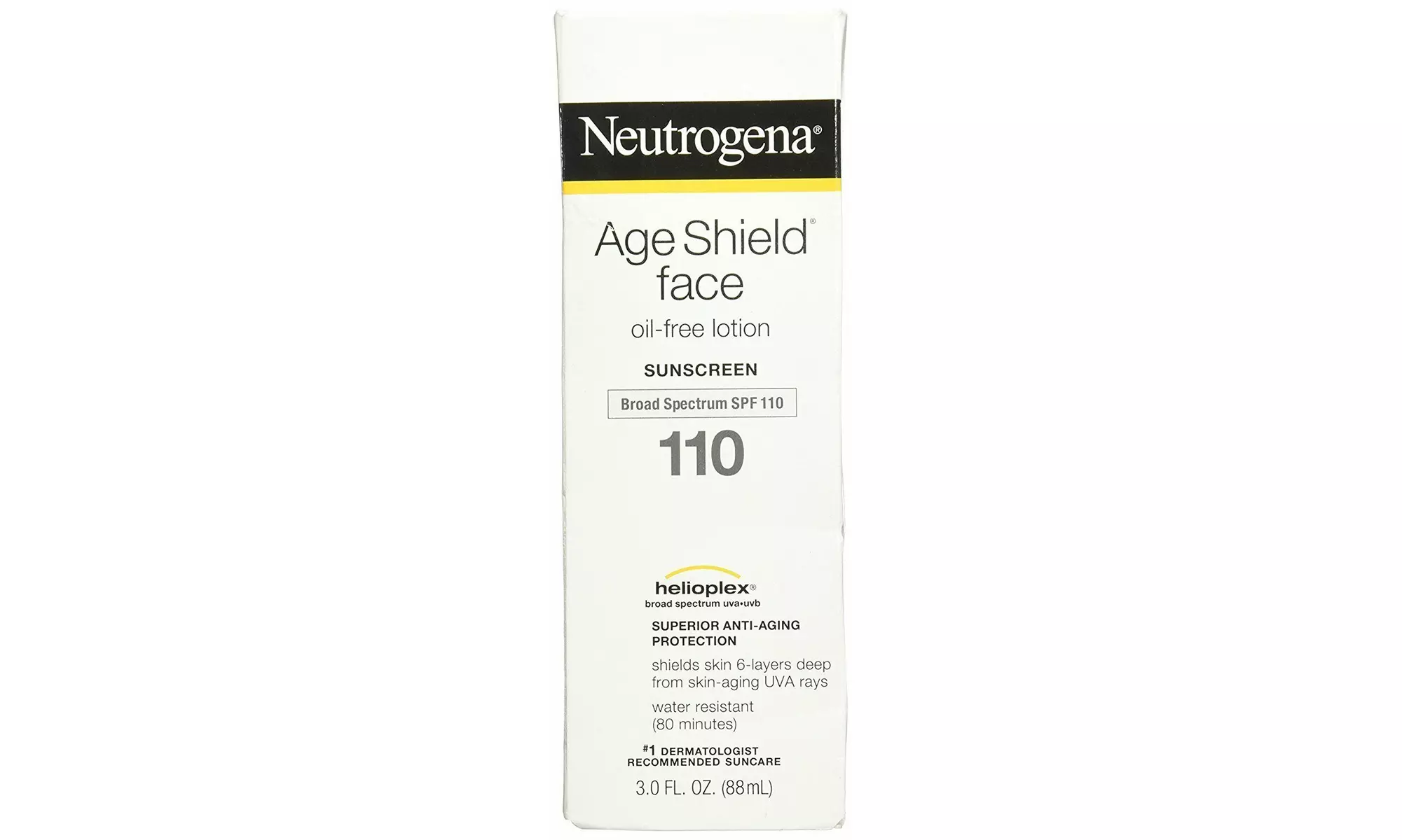 New High Quality Neutrogena Age Shield Face Oil-Free Lotion Sunscreen, SPF 110 - Second Medium