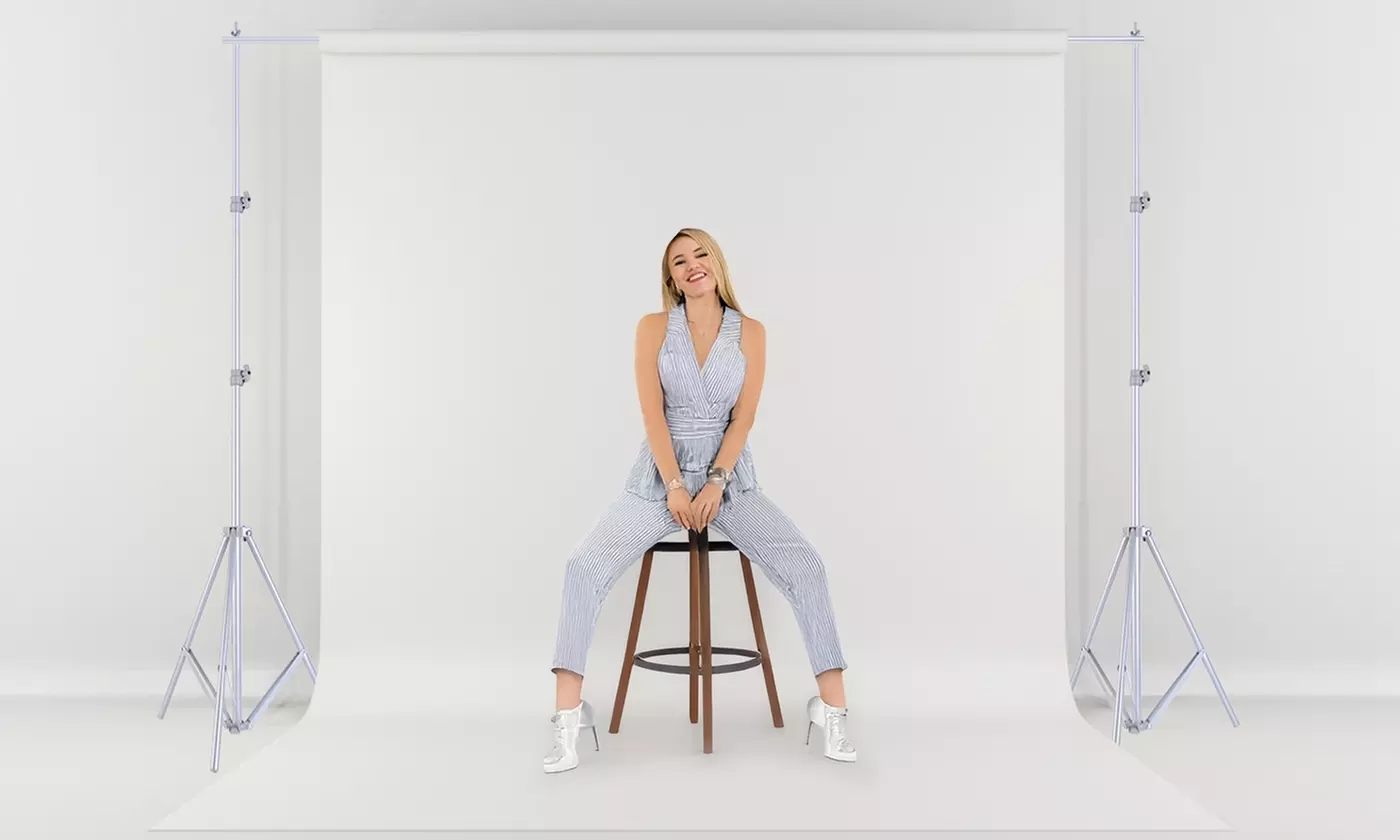 iMounTEK Adjustable Backdrop Stand for Photography & Video - 6.5ft x 10ft