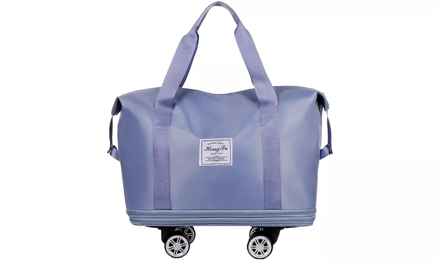 Multi-Functional Duffel Bag Lightweight Expandable Travel Bag With Wheels