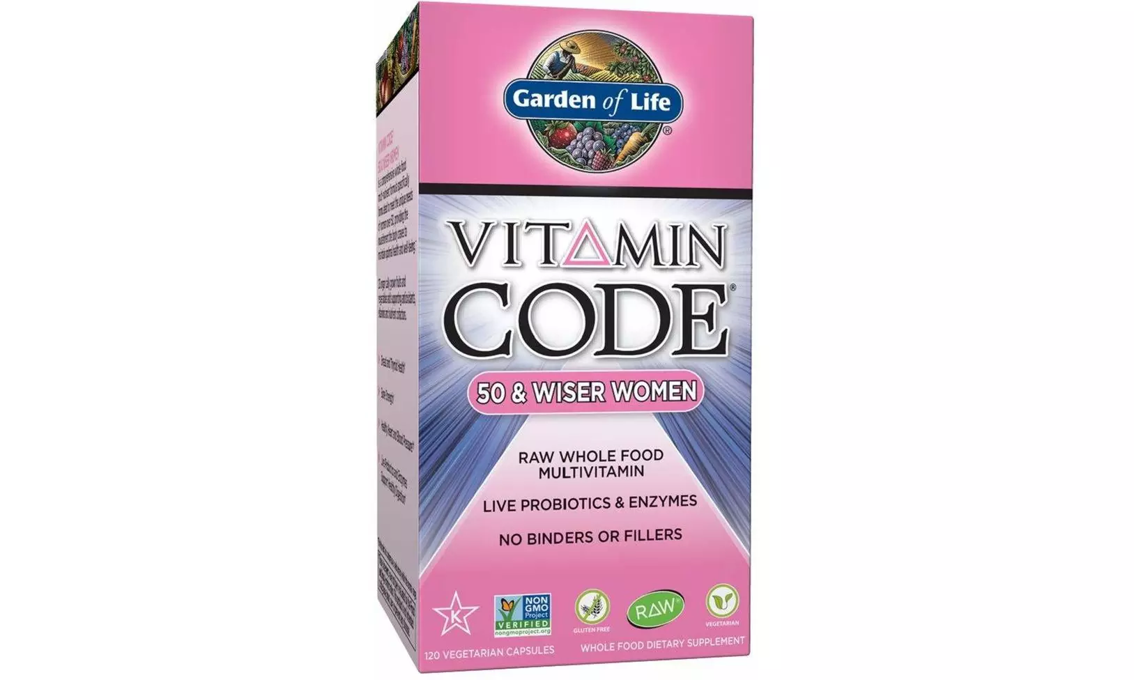 Vitamin Code - 50 & Wiser Women's Formula - Primary Image