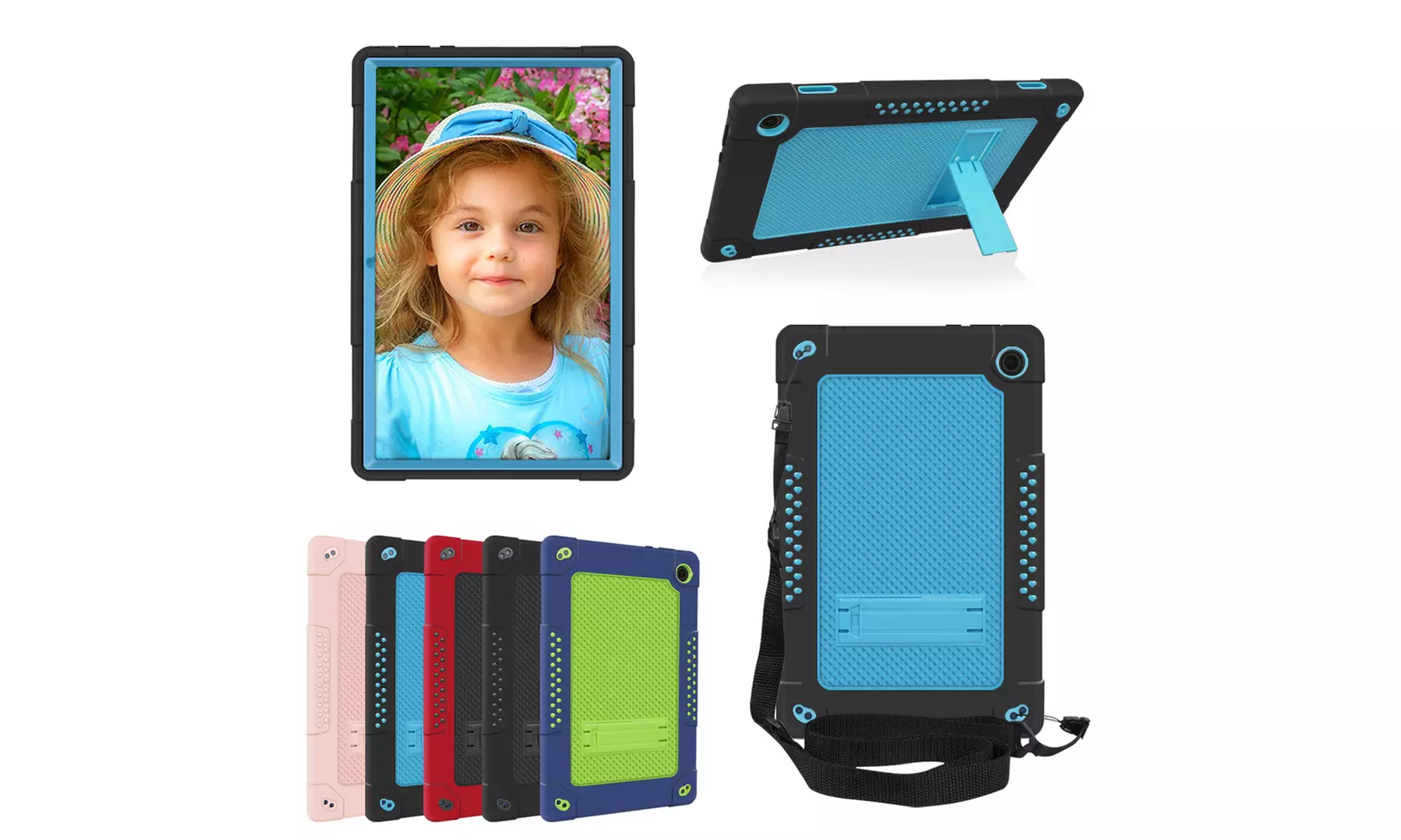 For Walmart Onn 11.6 Pro (Model:100043279) Shockproof Rugged Case - Primary Image