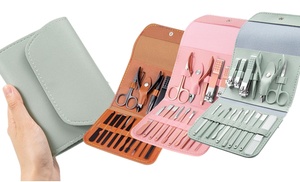 Best Christmas Gift - Manicure Set Professional Nail Clippers Pedicure Kit