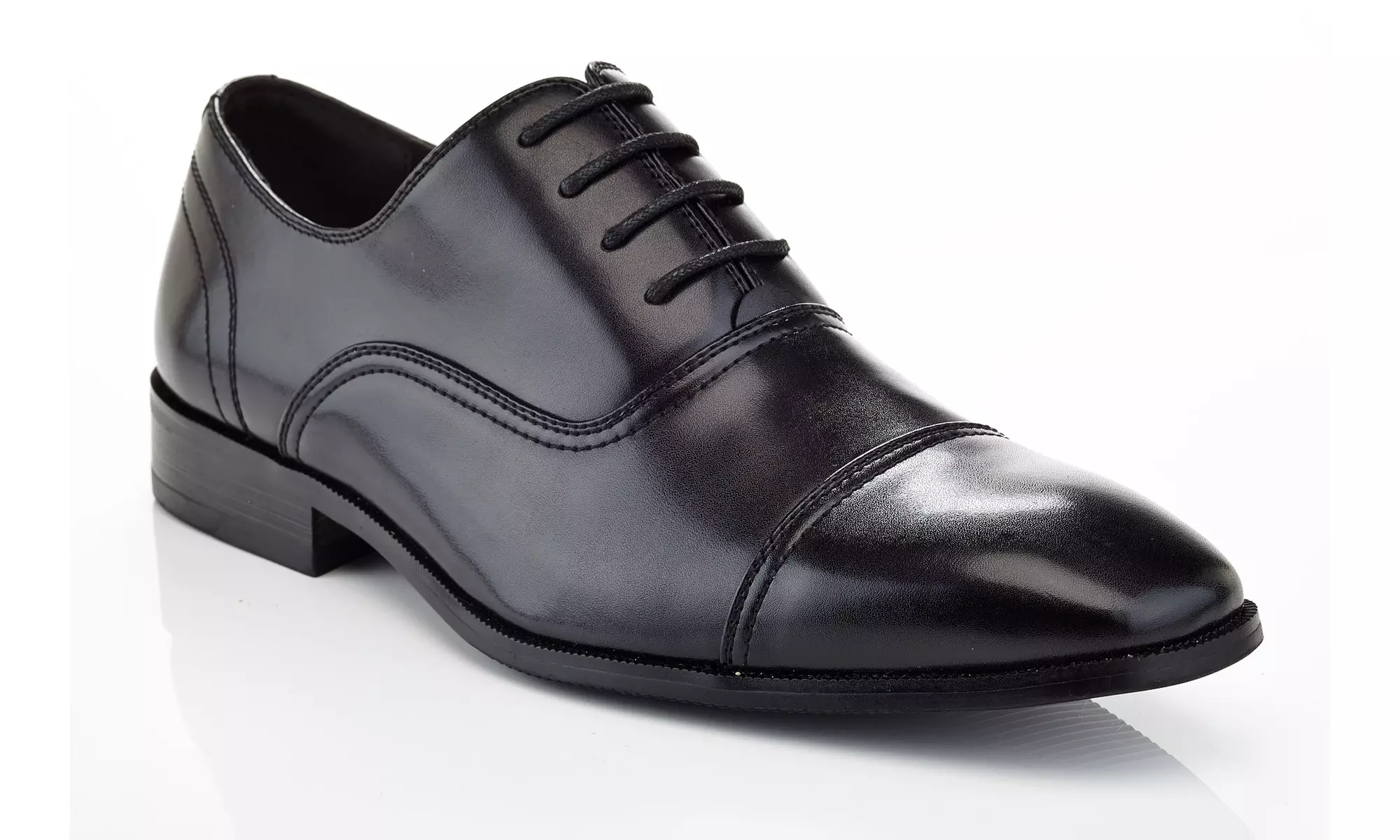 Adolfo Men's Cap-Toe Lace-Up Dress Shoes Multiple Styles