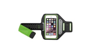 Insten Green Sports Gym Armband For iPhone 6 6S Plus (key Storage)