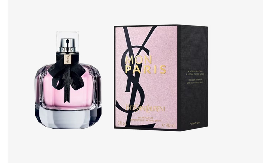 Image 2: Mon Paris by Yves Saint Laurent Eau de Parfum 3.0 FL. Oz. Women's 