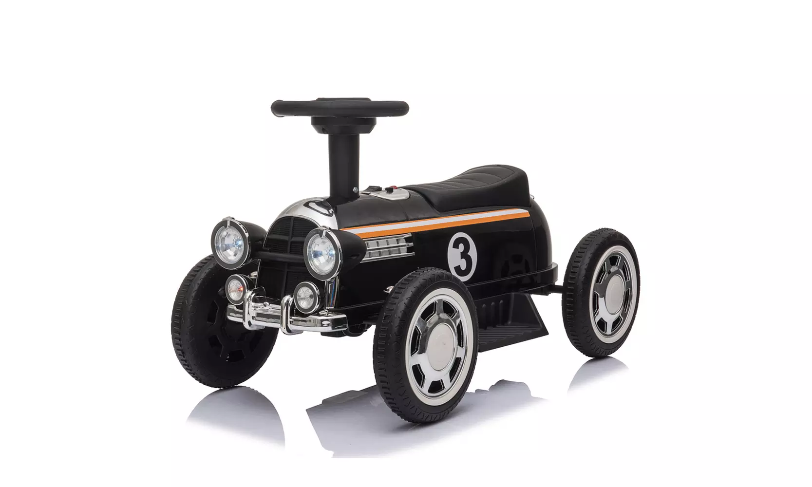 Kids Electric Ride On Car with Music Player LED Lights - Primary Image