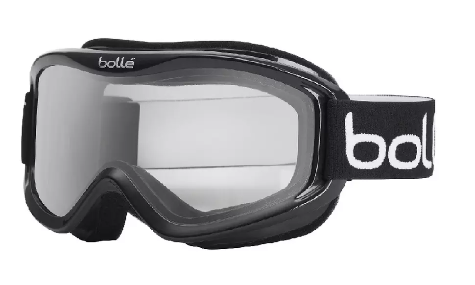 Bolle Mojo Ski Goggles with Shiny Black Frame and Clear Lens (2-Pack) - Second Medium