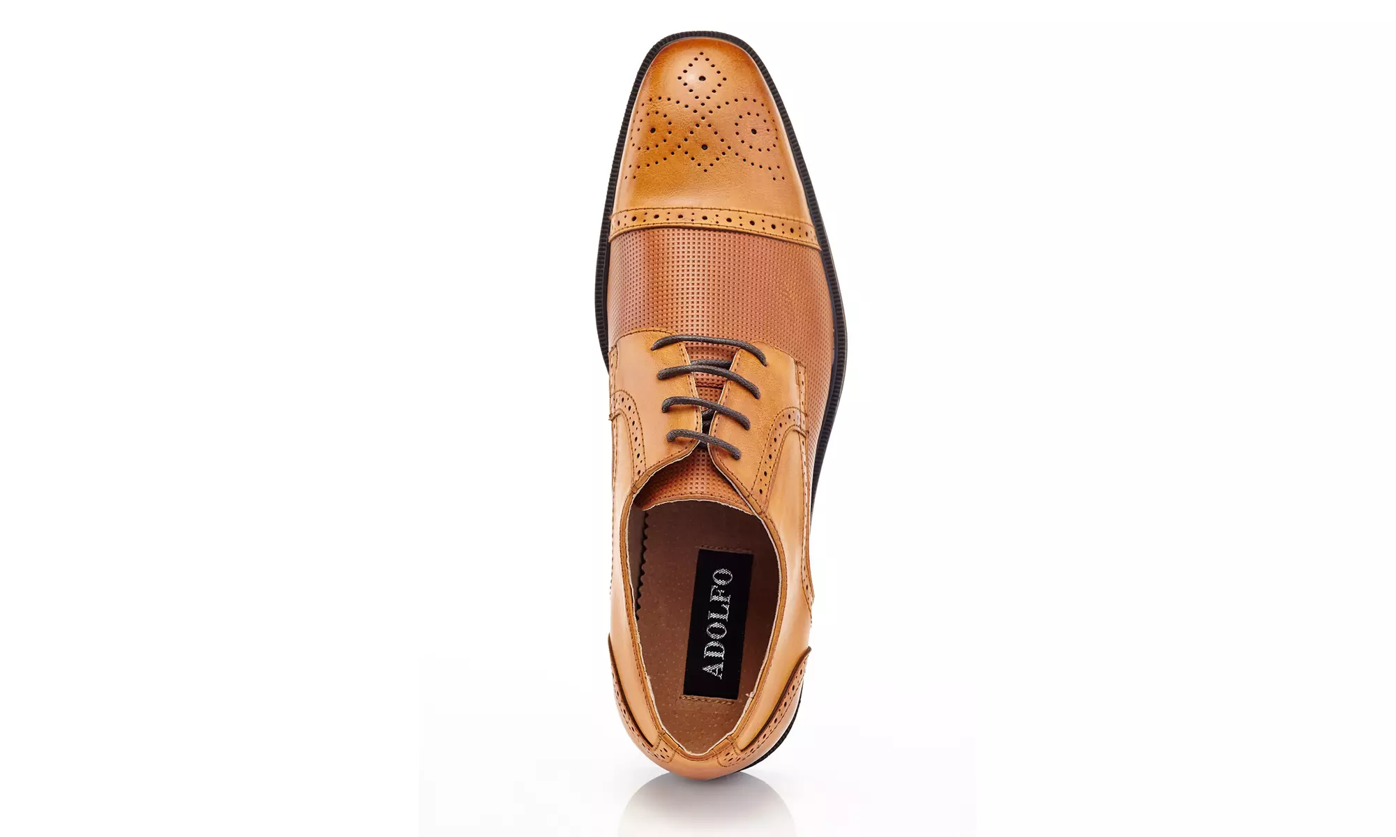 Adolfo Men's Cap-Toe Lace-Up Dress Shoes Multiple Styles