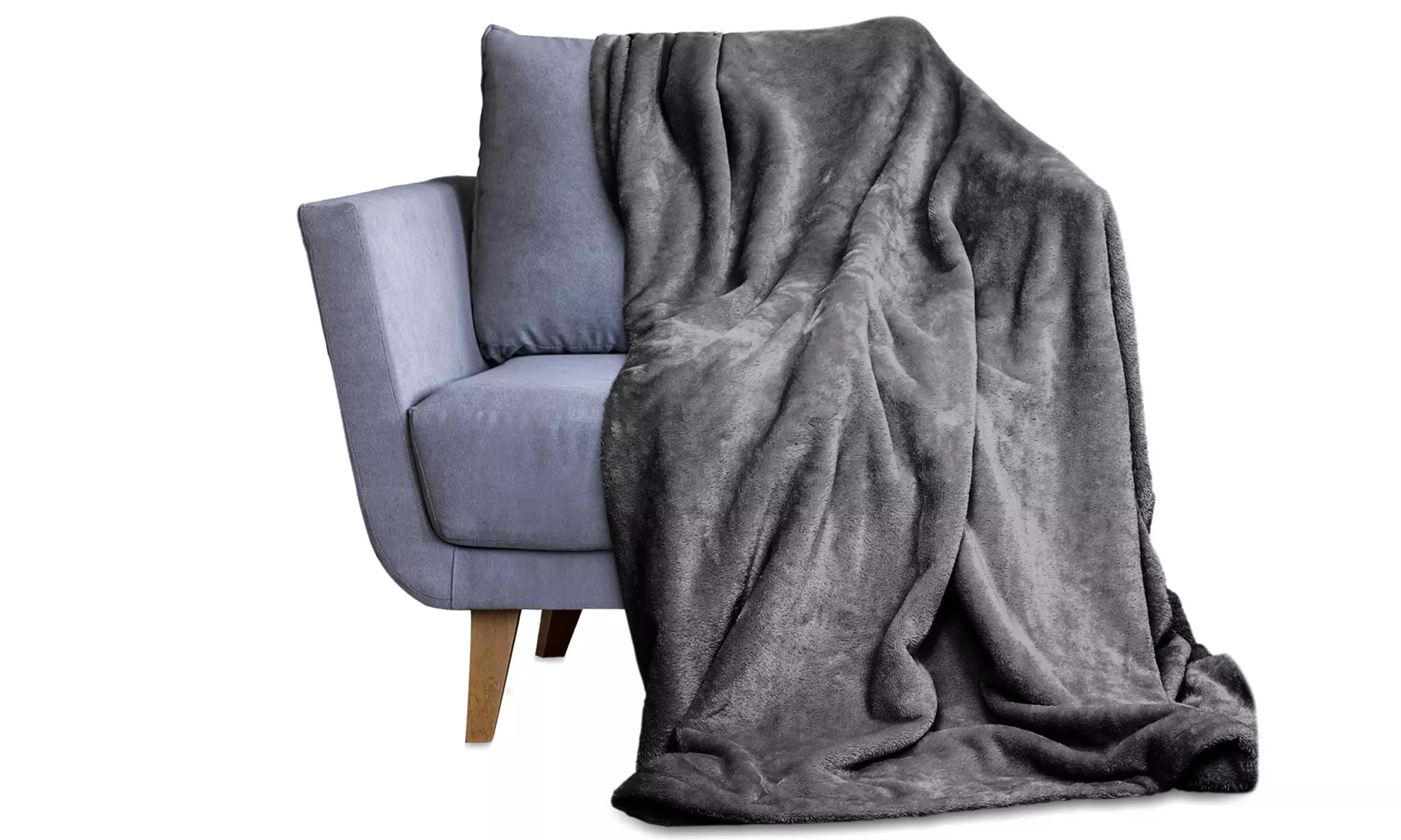 Cozy Soft Fleece Blanket Premium Microfiber Lightweight Bed Sofa Throw Blankets
