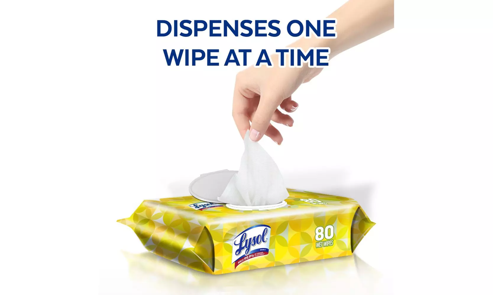 Lysol Handi-Pack Disinfecting Wipes(320ct), Lemon & Lime Blossom, Pack of 4 - Second Medium