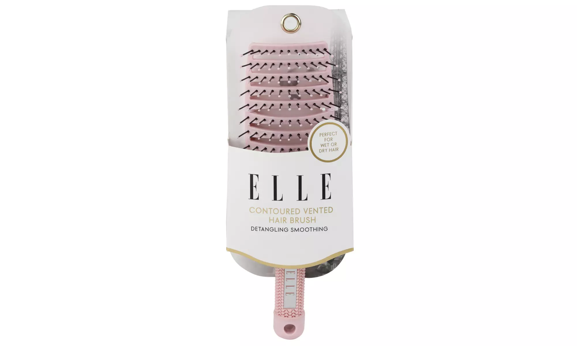 ELLE Contoured Vented Hair Brush - Second Medium