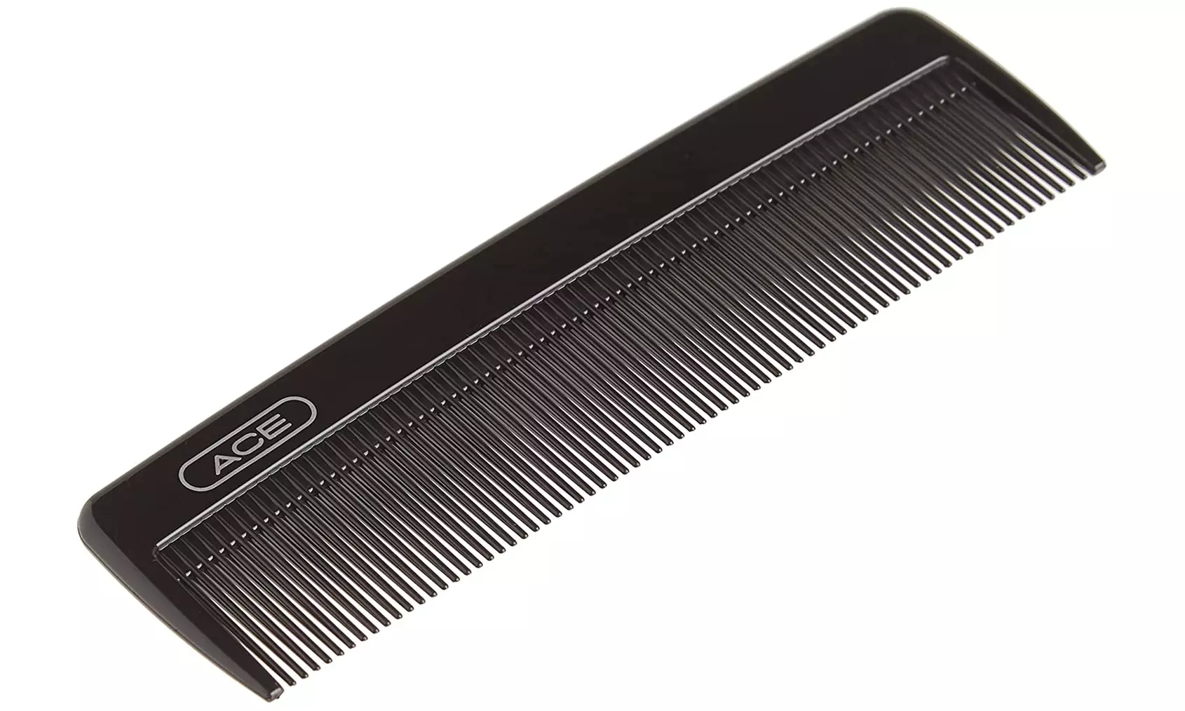 Ace Hair Dressing Comb - 7.5 Inch, Black - Great for All Hair Types - Primary Image