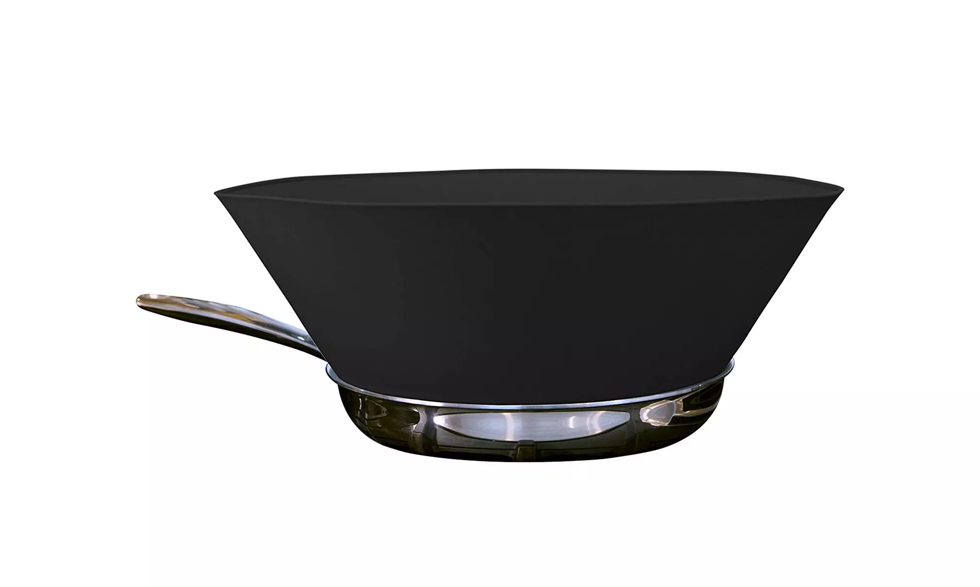 Frywall 10 (Medium) - Black - Splatter Guard, as Seen on Shark Tank - Primary Image