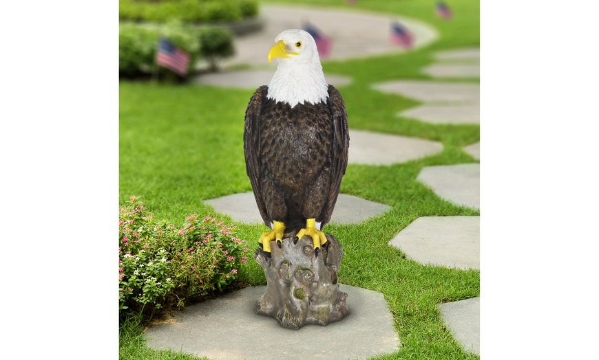 Exhart Majestic Bald Eagle Garden Statue | Groupon