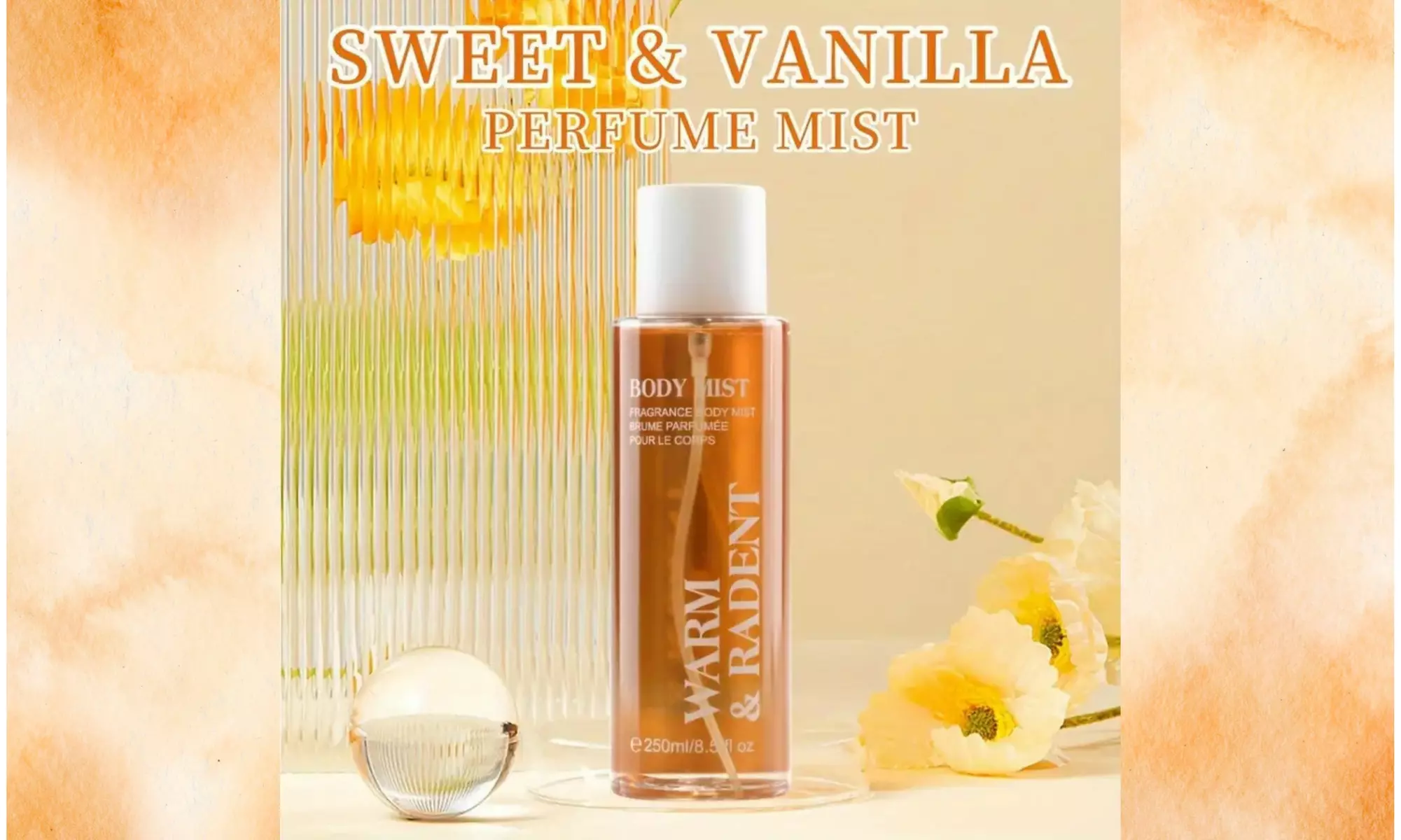 Body Mist Spray 8.5 FL OZ - Refreshing Fragrance Mist Long-Lasting Scent