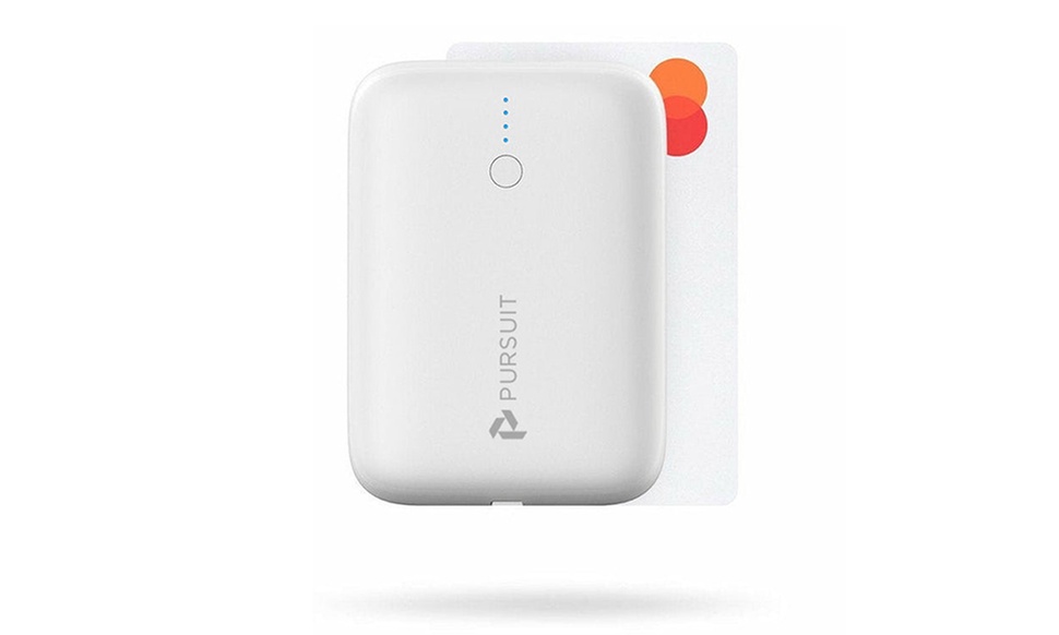 10,000mAh Ultra-Compact Power Bank with USB-C PD and USB-A: 1 or 2 Pack