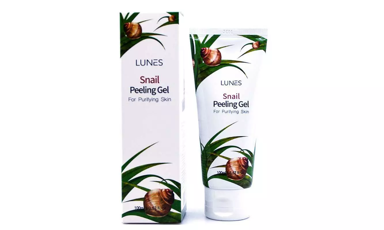 LUNES Peeling Gel For Purifying Skin, Available in Snail, Pomegranate, Lemon  - Second Medium