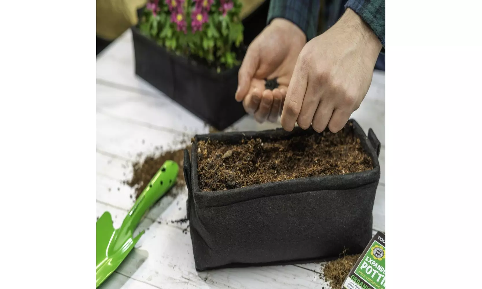 Natural & Organic Coco Fiber Expanding Soil for Planting (2, 4 or 6 Pack)