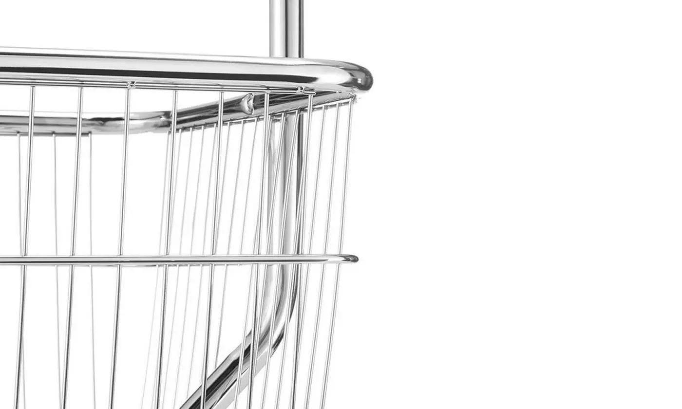 Commercial Laundry Cart Rolling On Wheels With Hanging Rack Utility - Second Medium