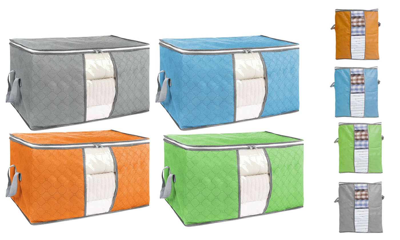Large Capacity Clothes Bedding Storage Bag Organizer