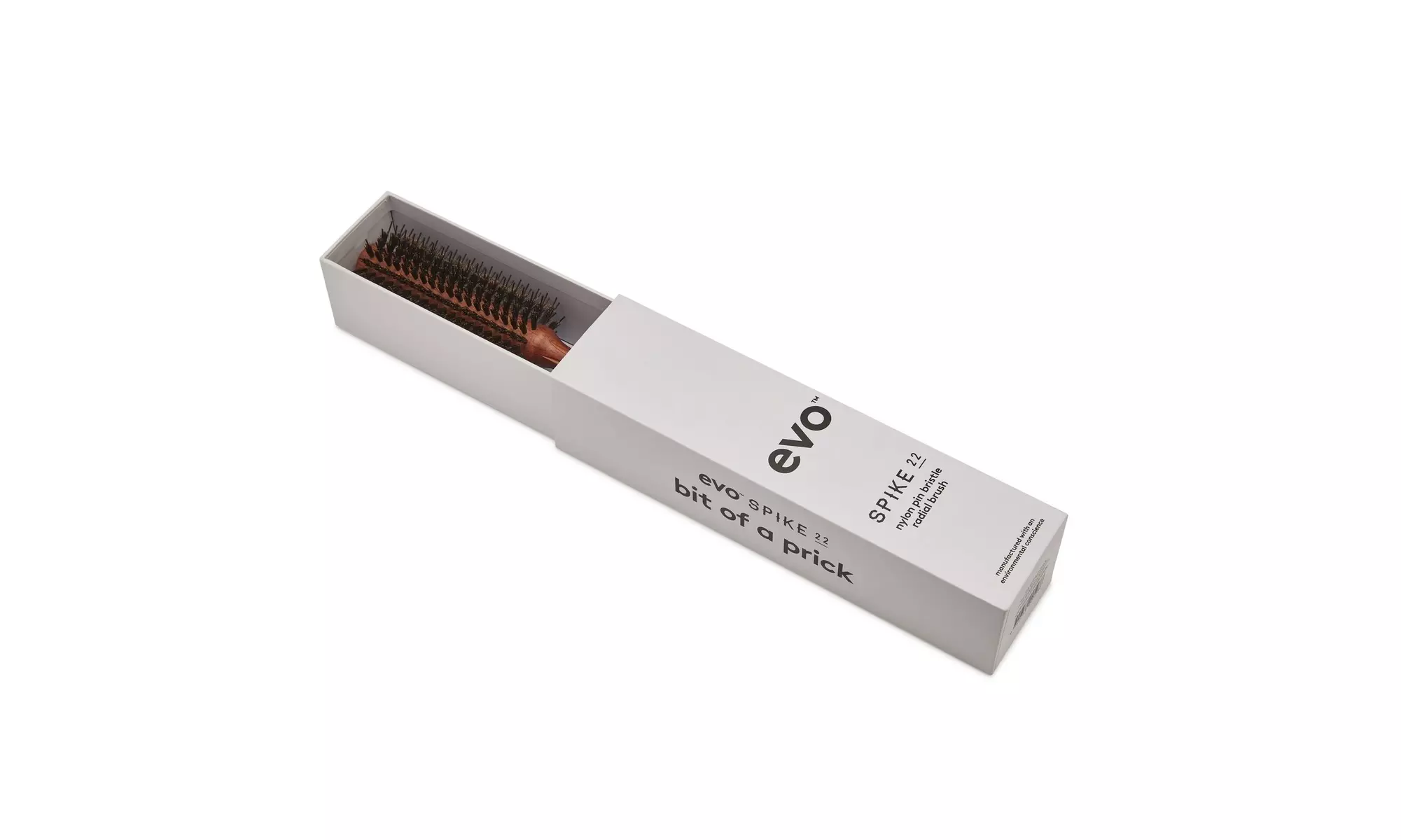 Evo Spike Nylon Pin Bristle Radial Brush (Choose From Variation)