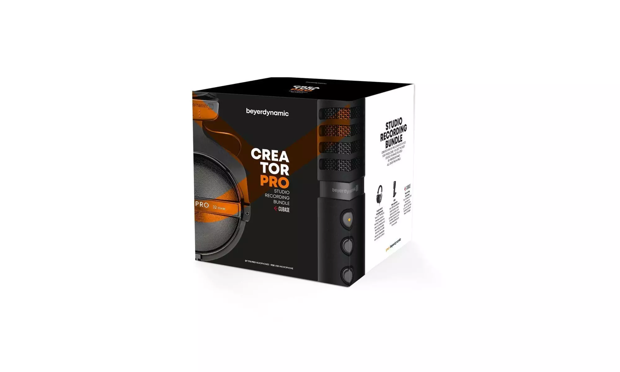 Beyerdynamic CREATOR PRO Bundle with DT 770 PRO Headphones and FOX USB Mic - Second Medium