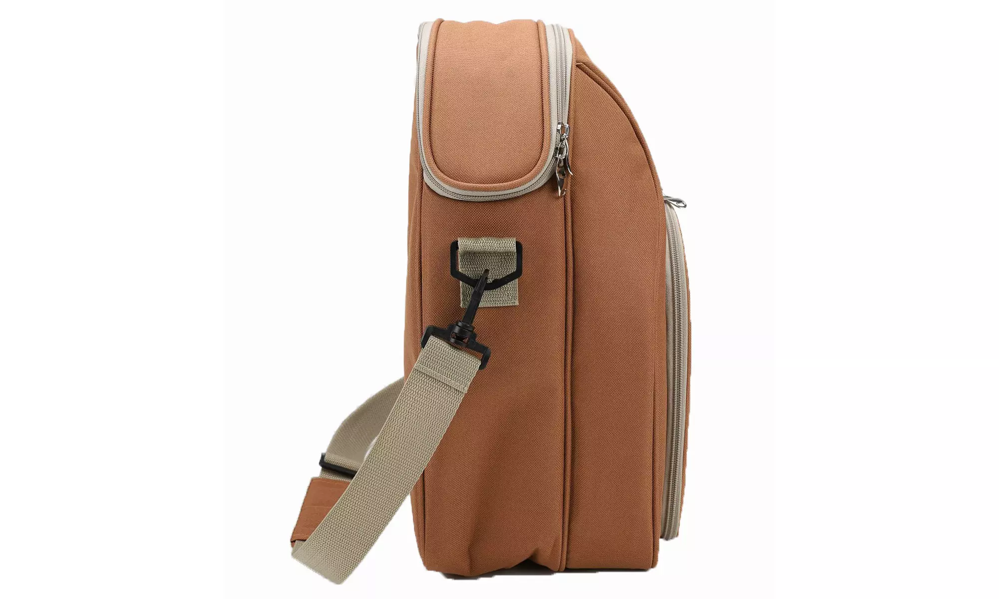 Wine Carrier Tote Bag - Insulated Wine Bottle Holder or Wine Case Picnic Set