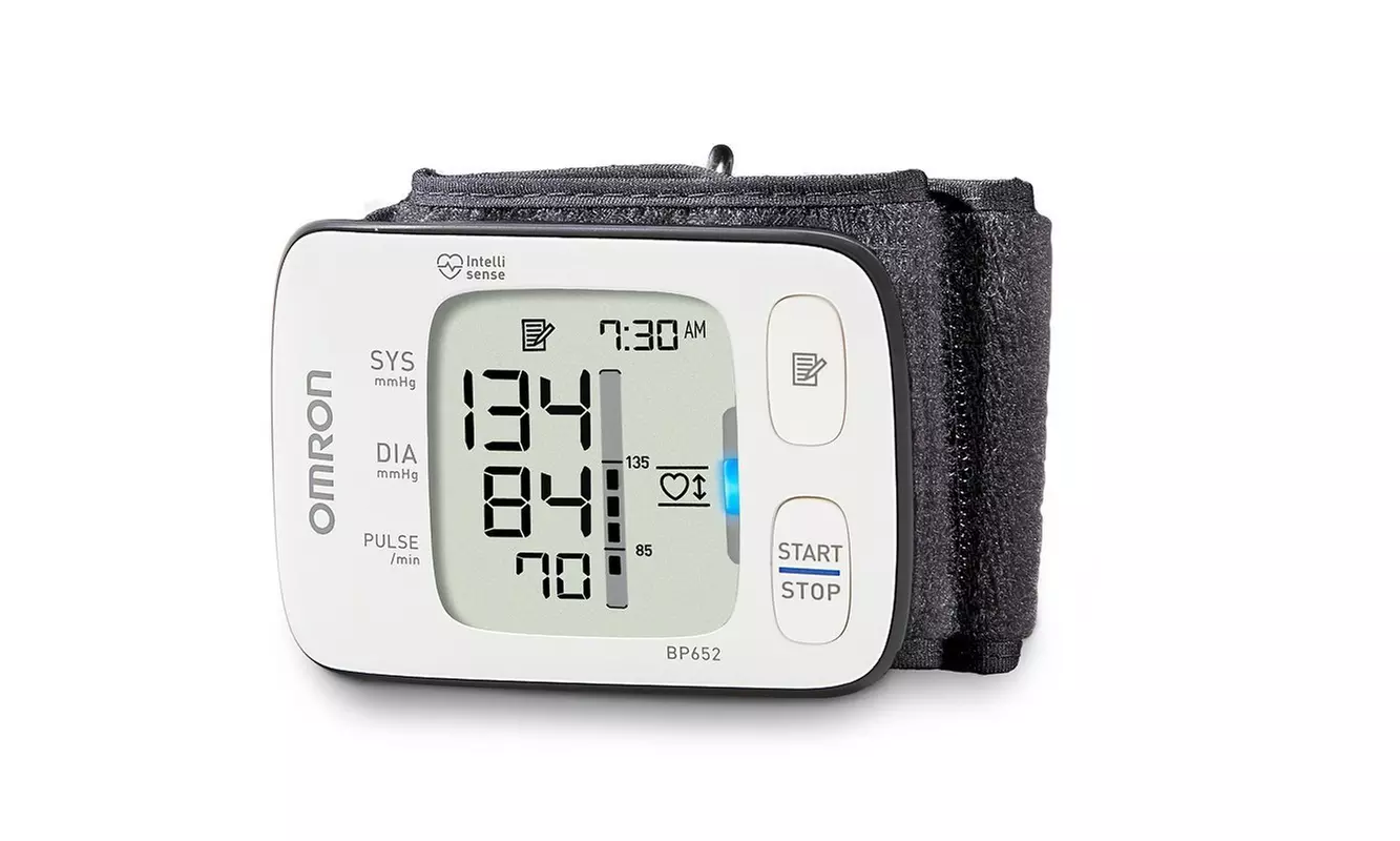 Omron BP652 7 Series Automatic Wrist 7 Series Blood Pressure Monitor - Primary Image