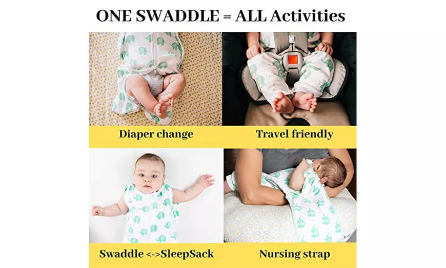 Snoozybees Swaddle Sack - Primary Image