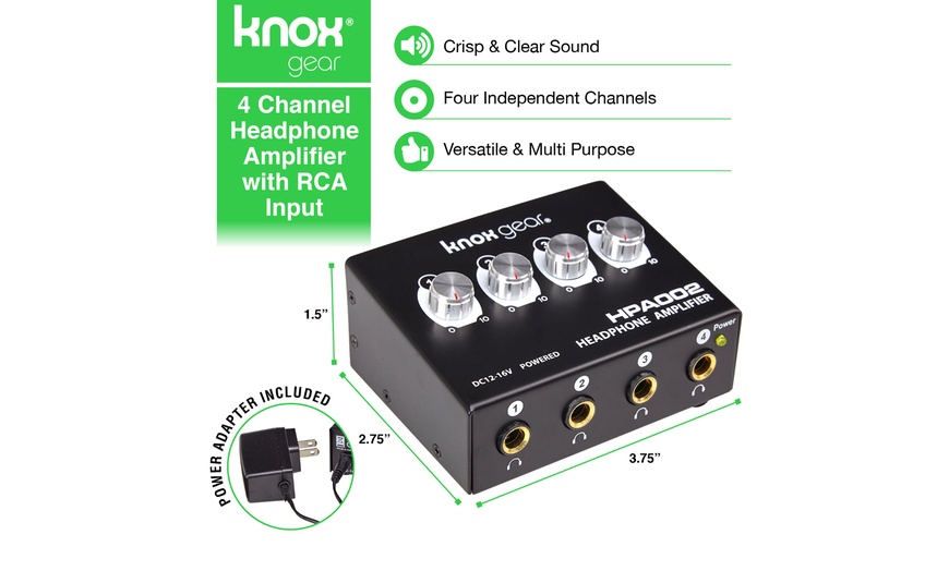 Knox gear best sale headphone amplifier