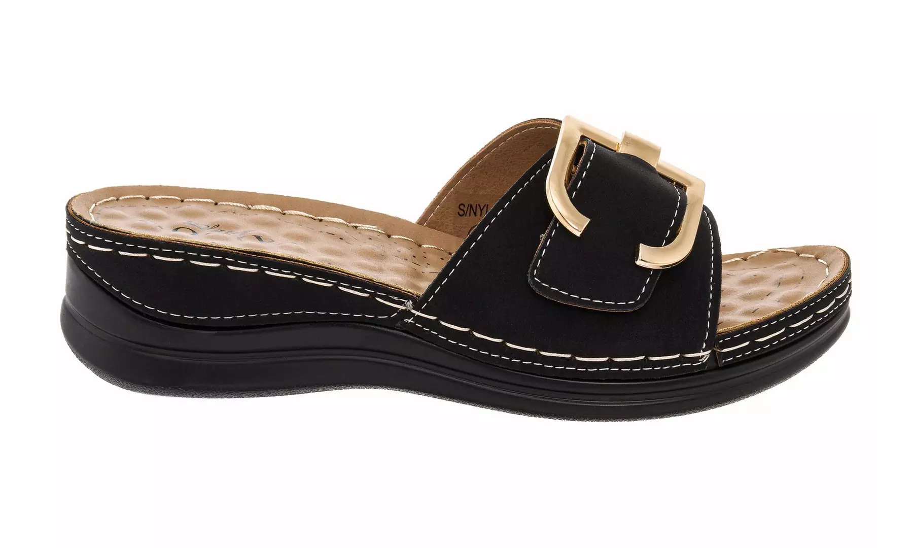 Lady Godiva Comfort Wedge Sandals