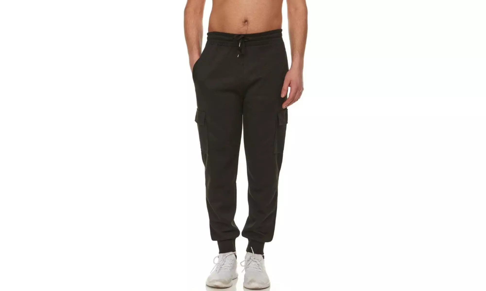 3-Pack Men's Fleece-Lined Cargo Jogger Sweatpants (Sizes, S-3XL)