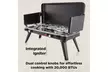 Hike Crew 20,000 BTU Two-Burner Gas Camping Stove with Optional Griddle - Second Medium