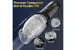 Vibrating Stroker - Rechargeable Sex Toy with 10 Vibration & 5 Rotating Modes - Second Medium