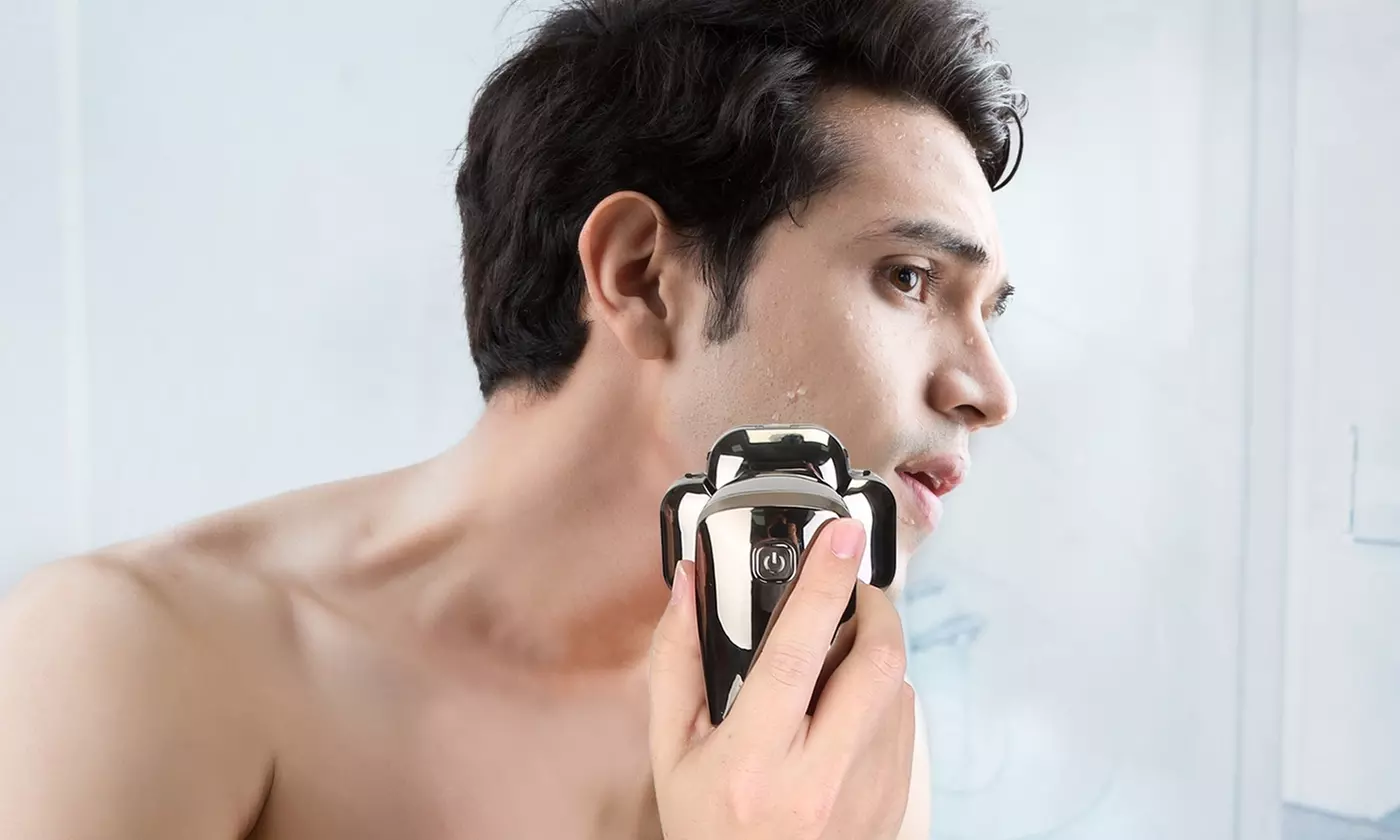 iMounTEK 6-in-1 9D Head Shaver for Men Cordless Wet Dry Razor with LED Display