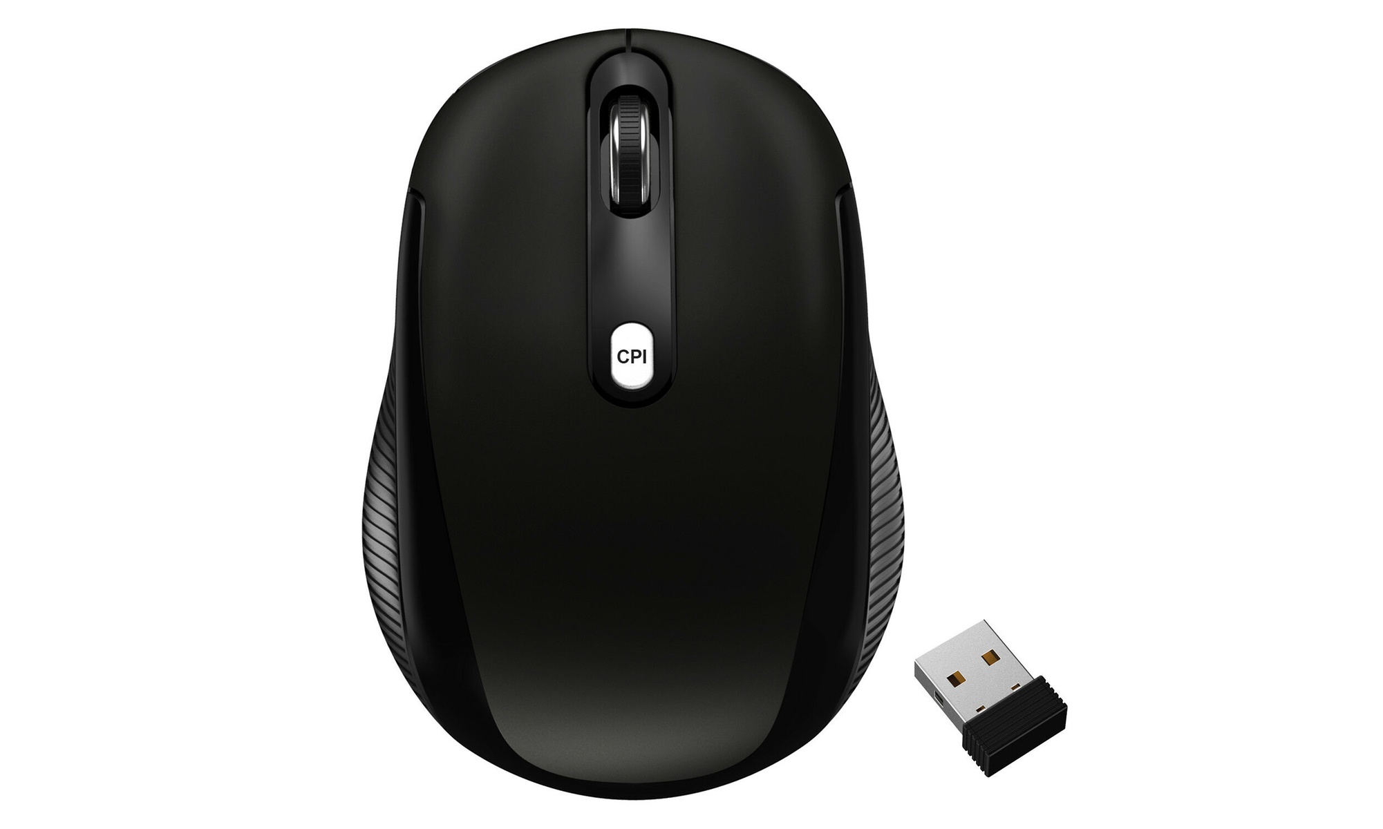 JETech 2.4Ghz Wireless Mobile Optical Mouse with 2 CPI Levels and USB Receiver