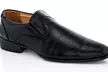 Men's Black Basic Dress Shoes (Size 9.5) - Second Medium