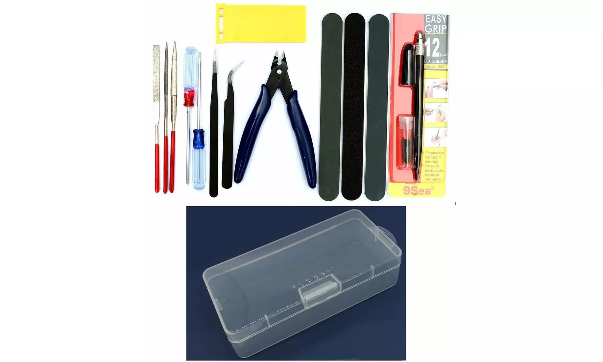 Gundam Modeler Basic Tools Craft Set For Car Model Assemble Building Kit - Primary Image