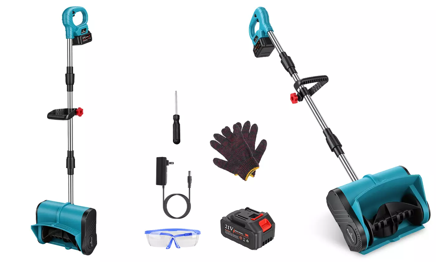 iMounTEK 21V Cordless Snow Shovel & Snow Thrower - 11 Inch