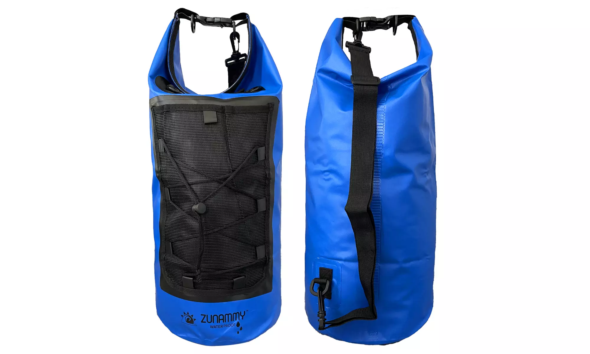 Waterproof Dry Floating Duffel Backpack Bag w/ Backpack Straps   - Second Medium