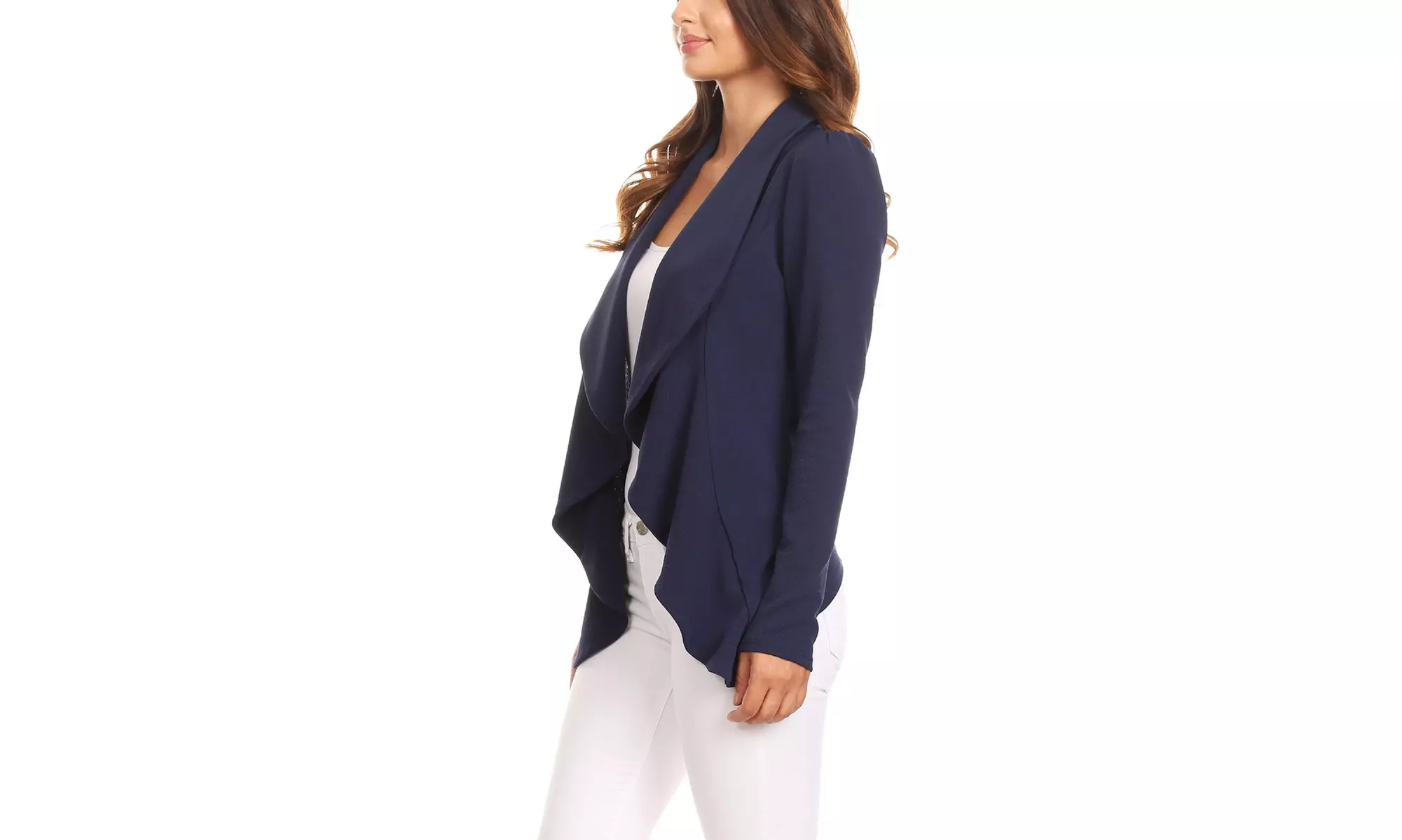 MOA Collection Women's Casual Solid Blazer Jacket