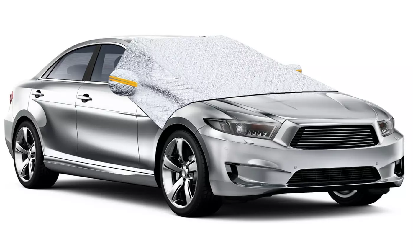 iMounTEK Winter Weather Car Windshield Snow Cover Protector w/ 5 Magnets